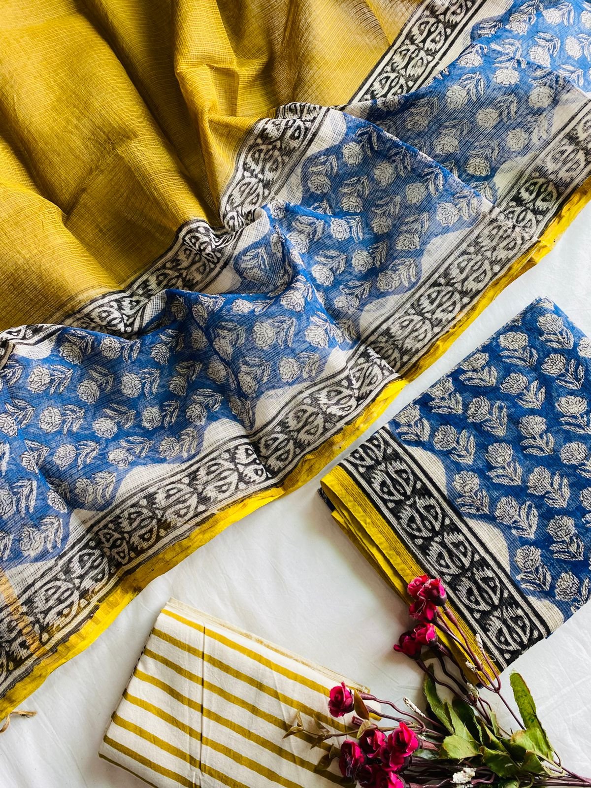 Kota Doria Printed Suit