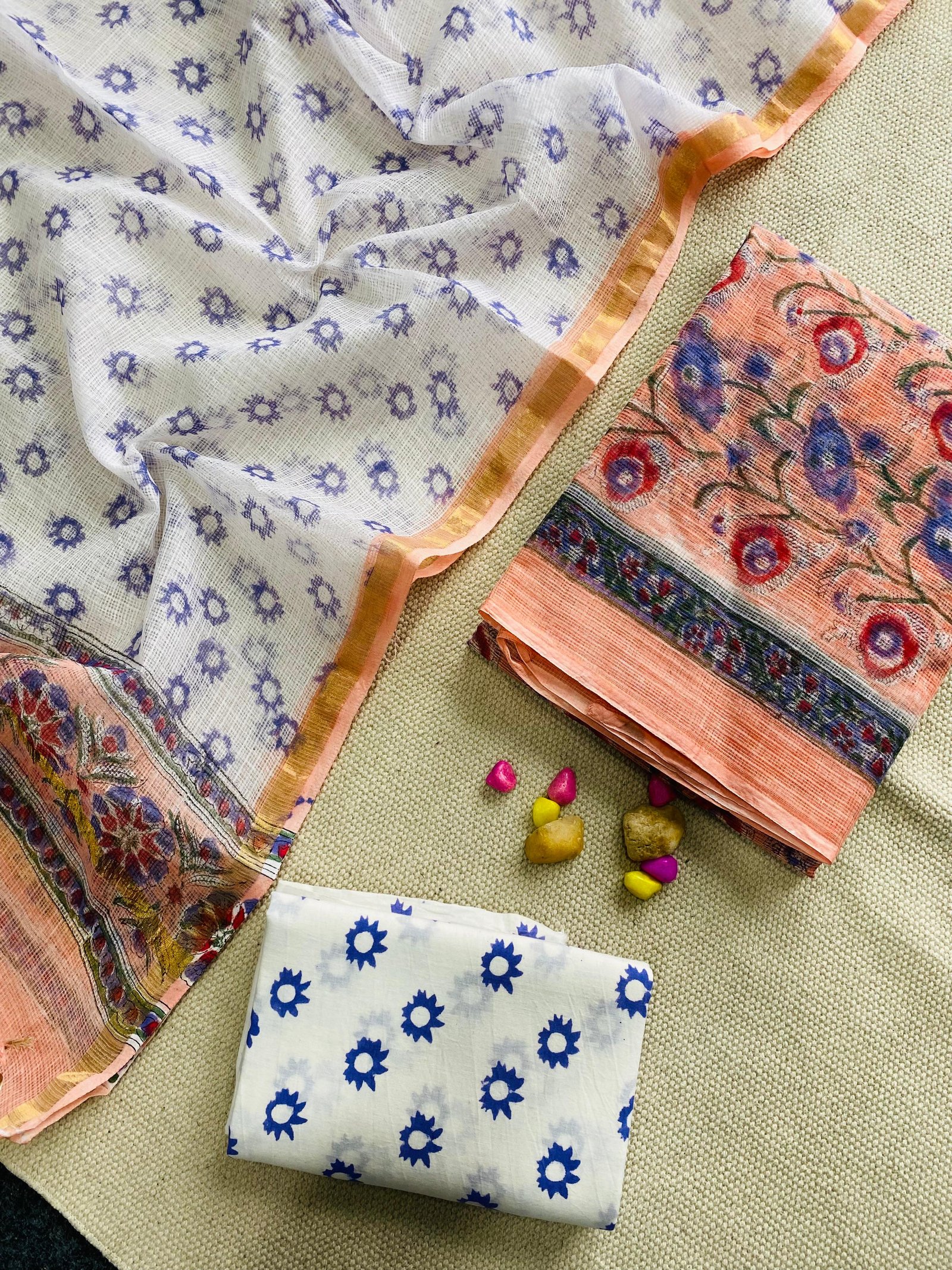 Kota Doria Printed Suit