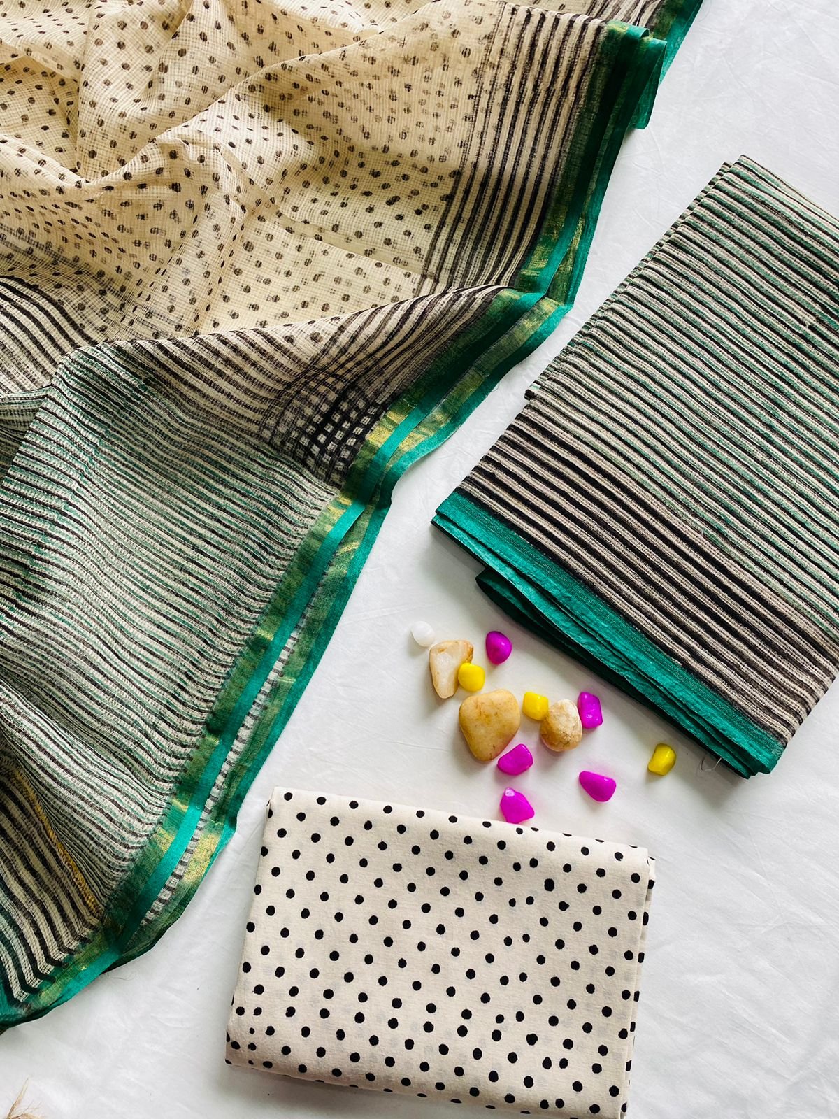Kota Doria Printed Suit