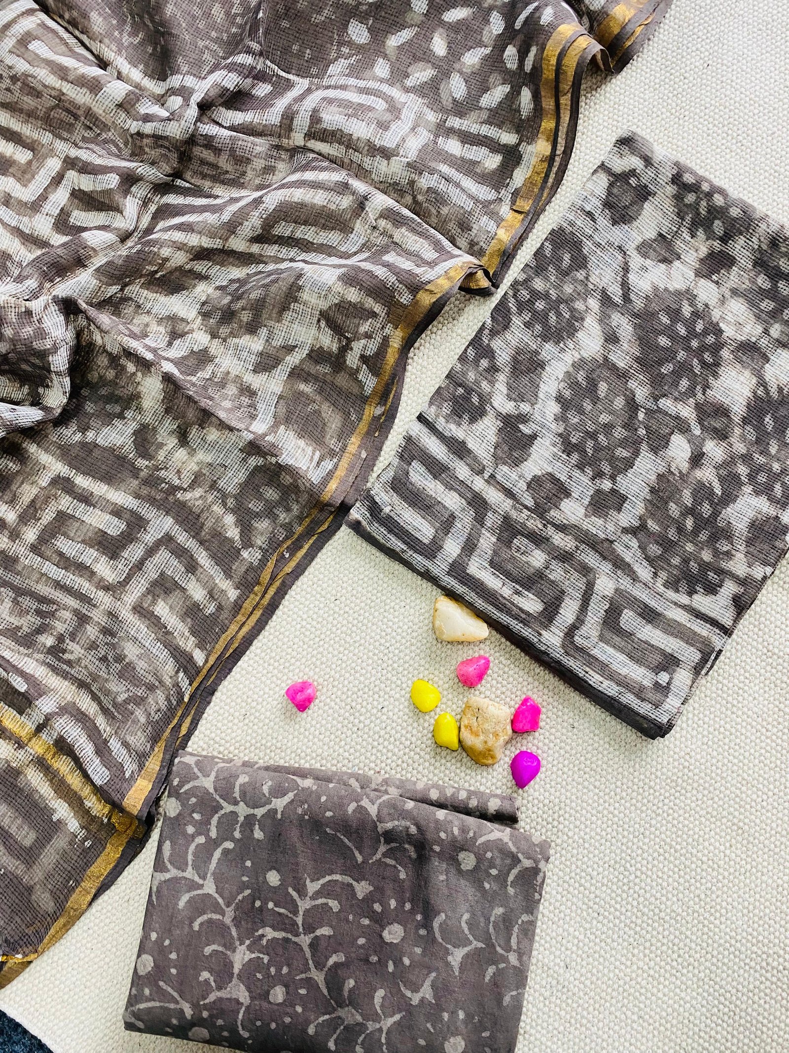 Kota Doria Printed Suit