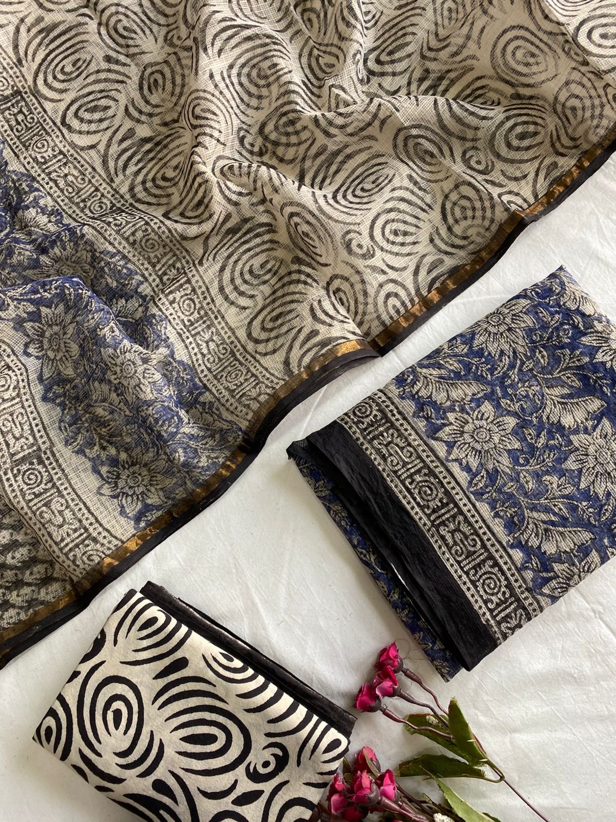 Kota Doria Printed Suit