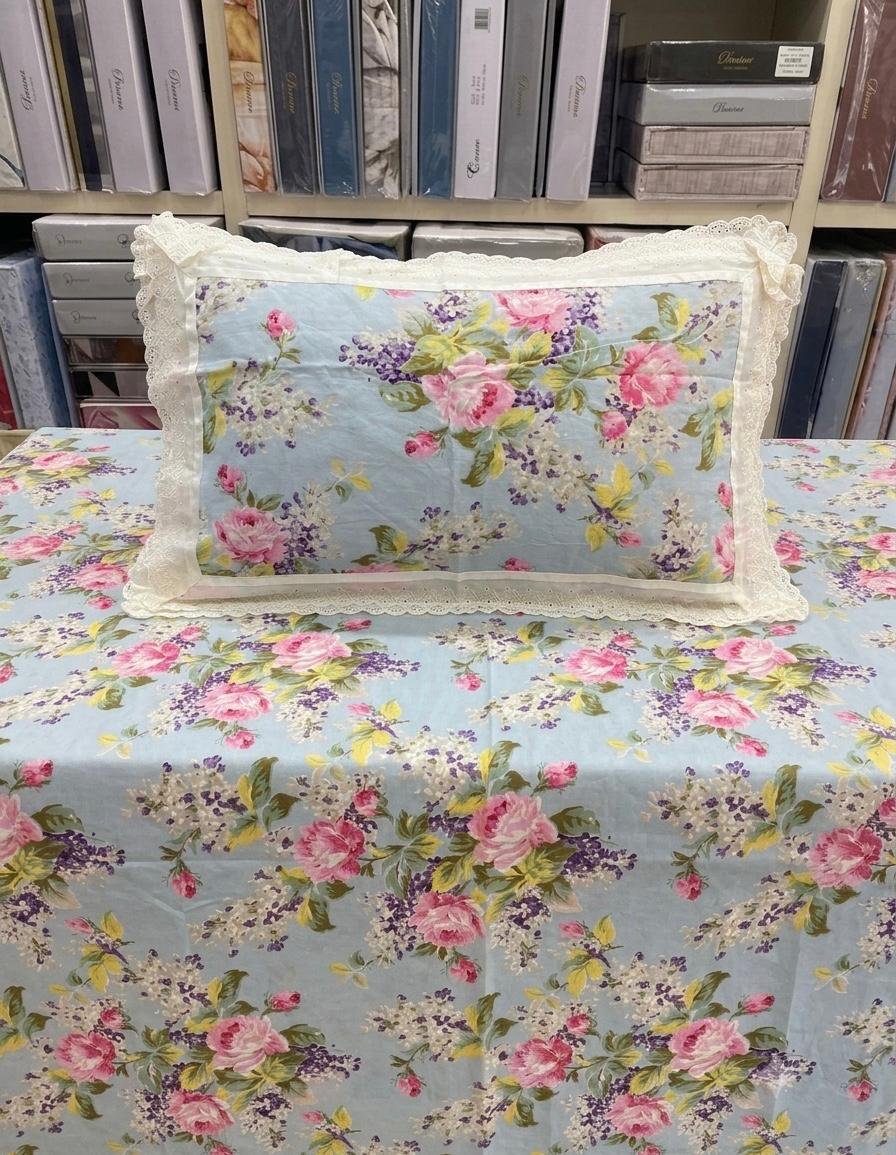 Cotton Printed King Size Bedsheet Set of 3