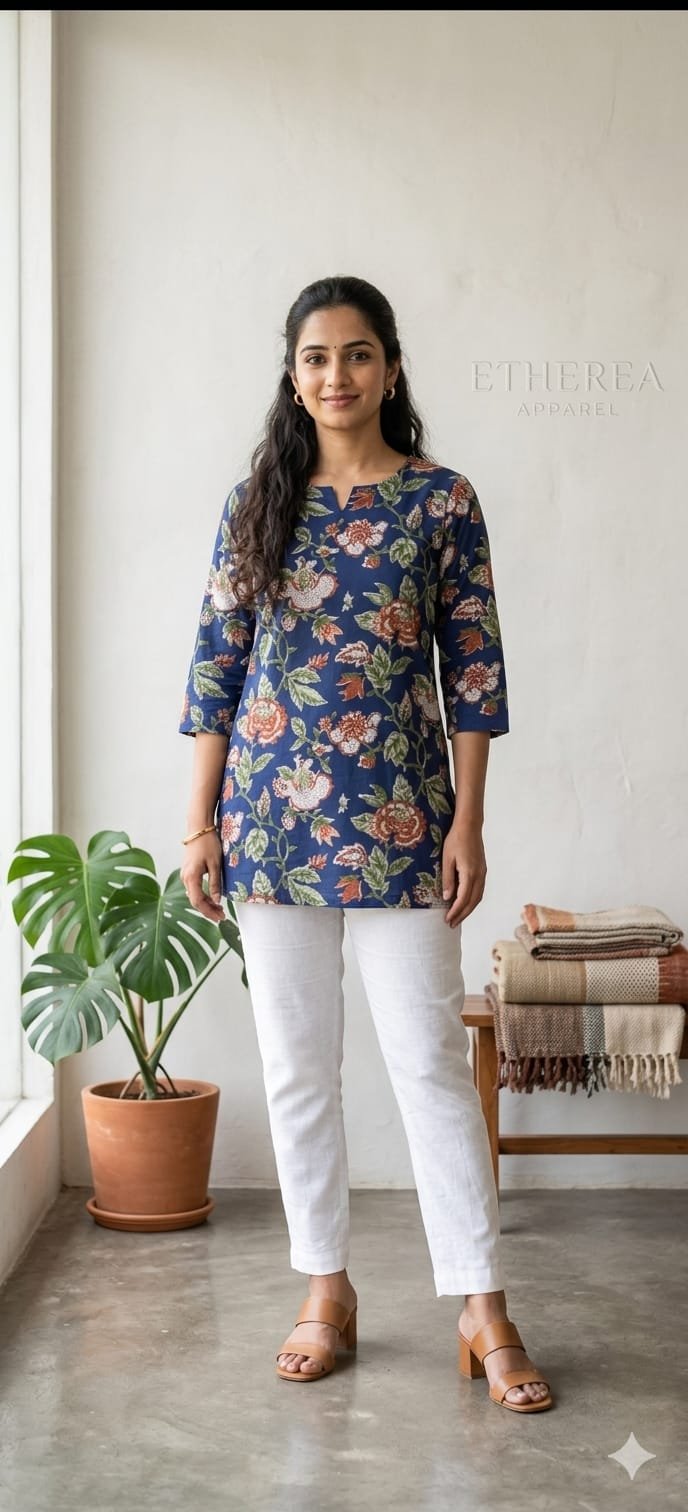 Cotton Printed Top