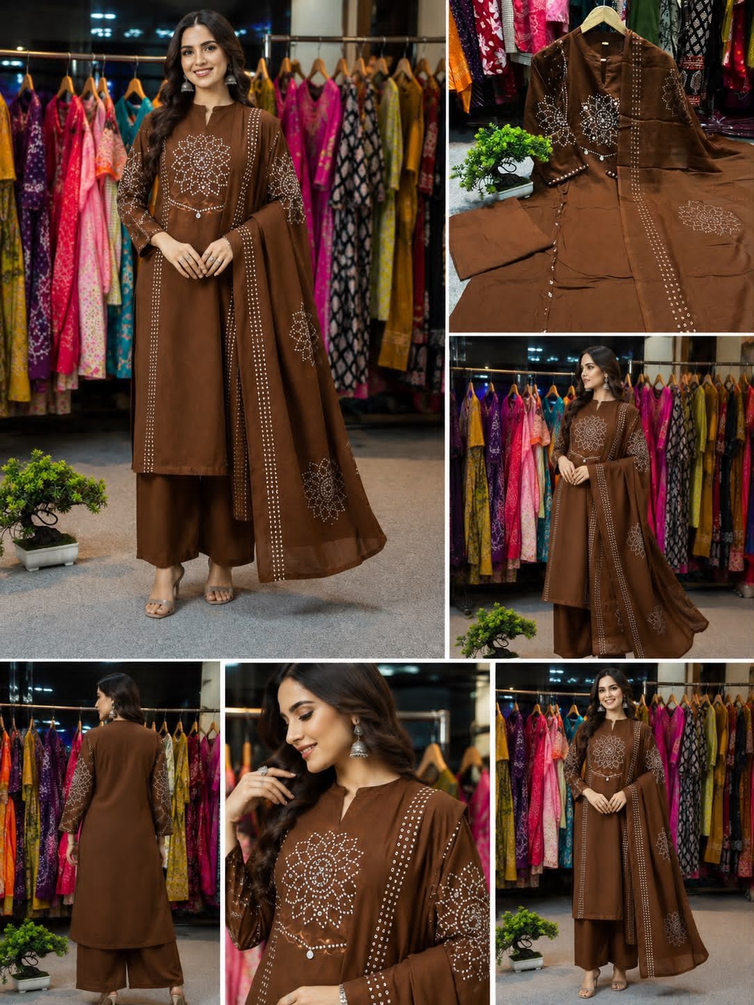 Cotton Printed Stitched Suit Set