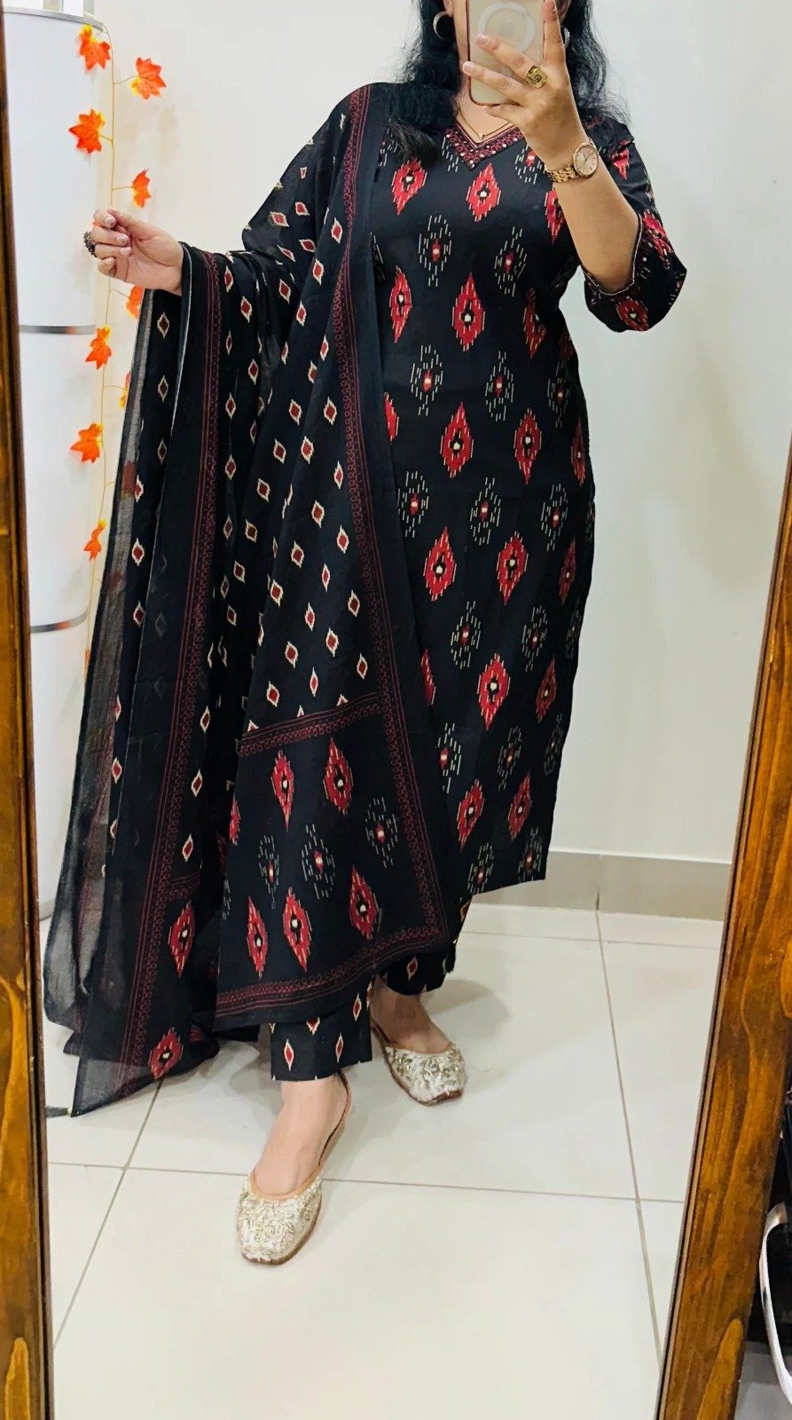 Cotton Printed Stitched Suit Set