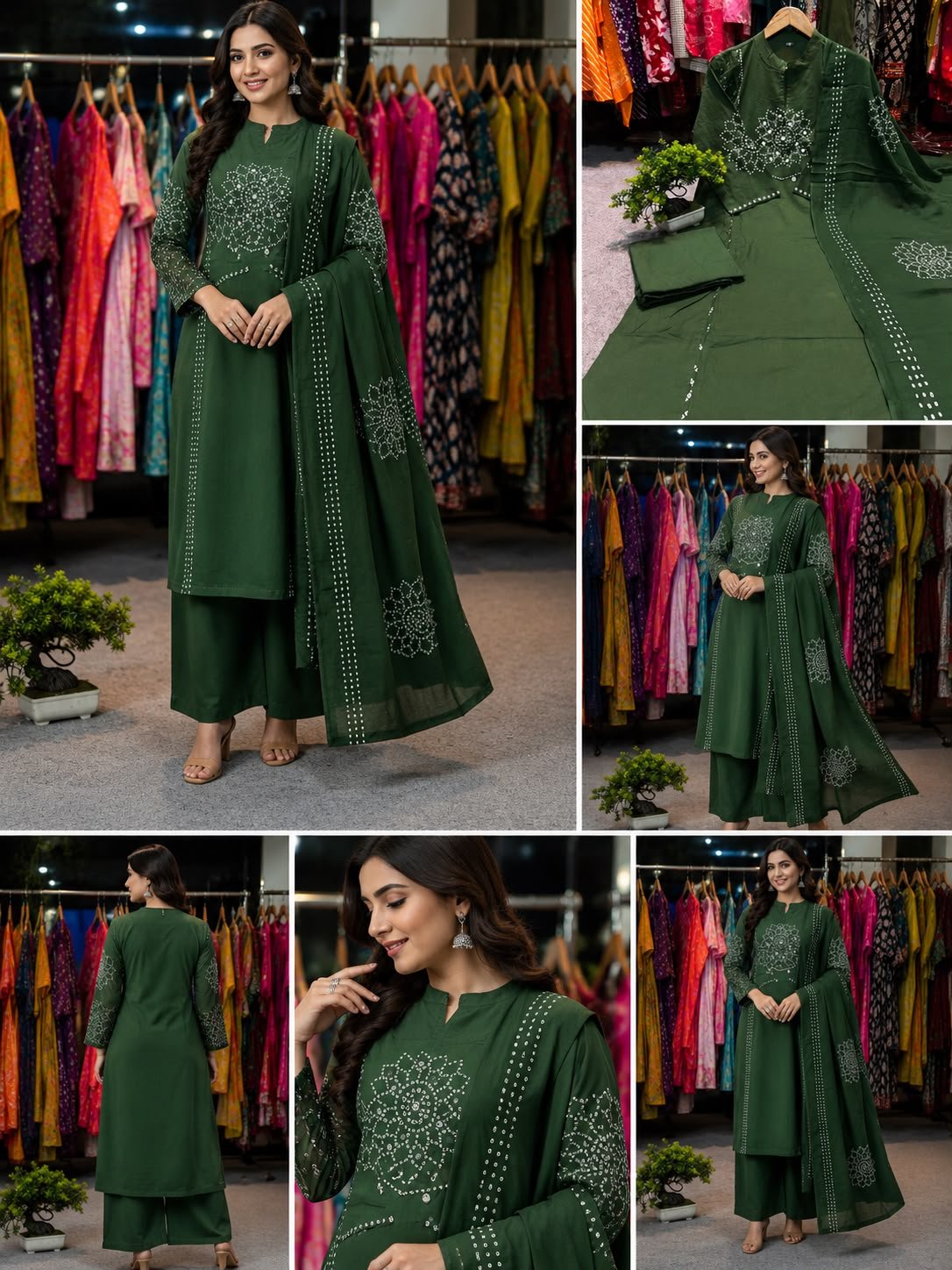 Cotton Printed Stitched Suit Set