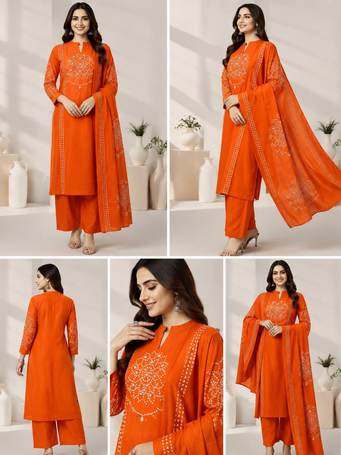 Cotton Printed Stitched Suit Set