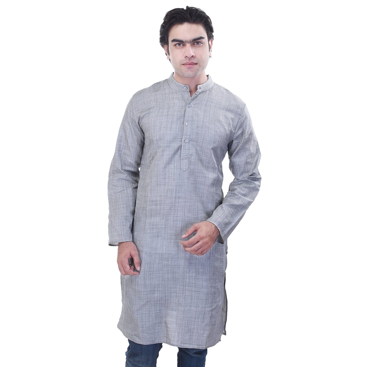 Men Art Silk Long Kurta