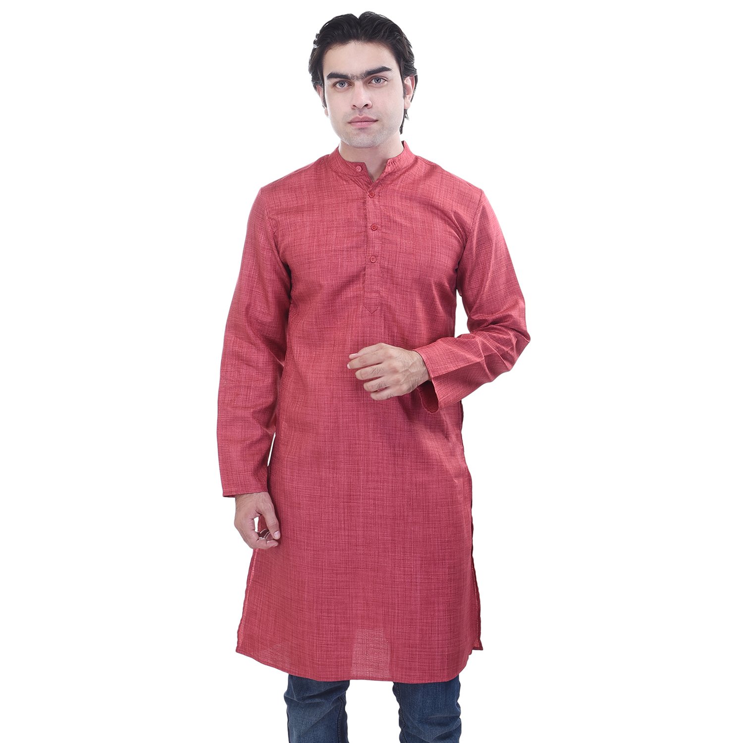 Men Art Silk Long Kurta