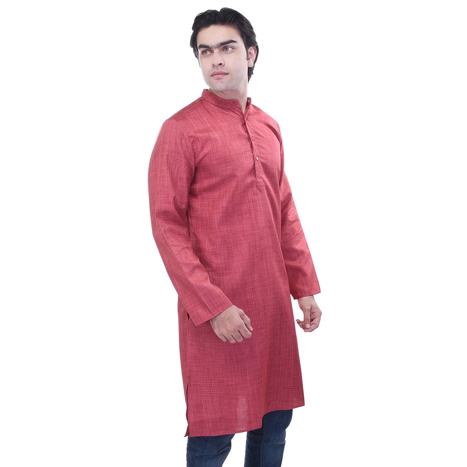 Men Art Silk Long Kurta