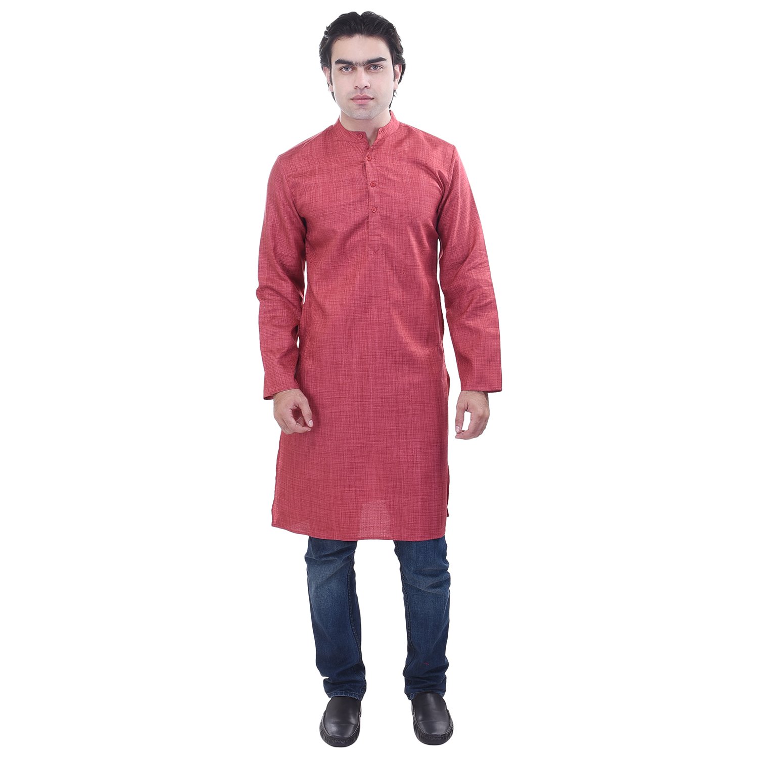 Men Art Silk Long Kurta