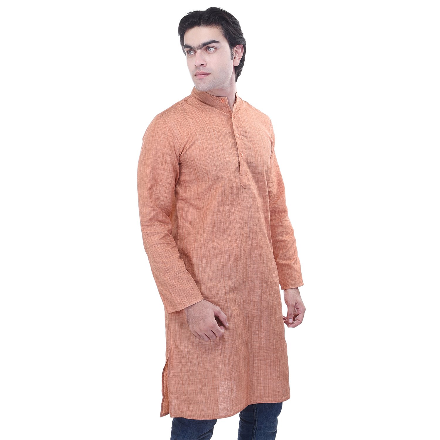 Men Art Silk Long Kurta