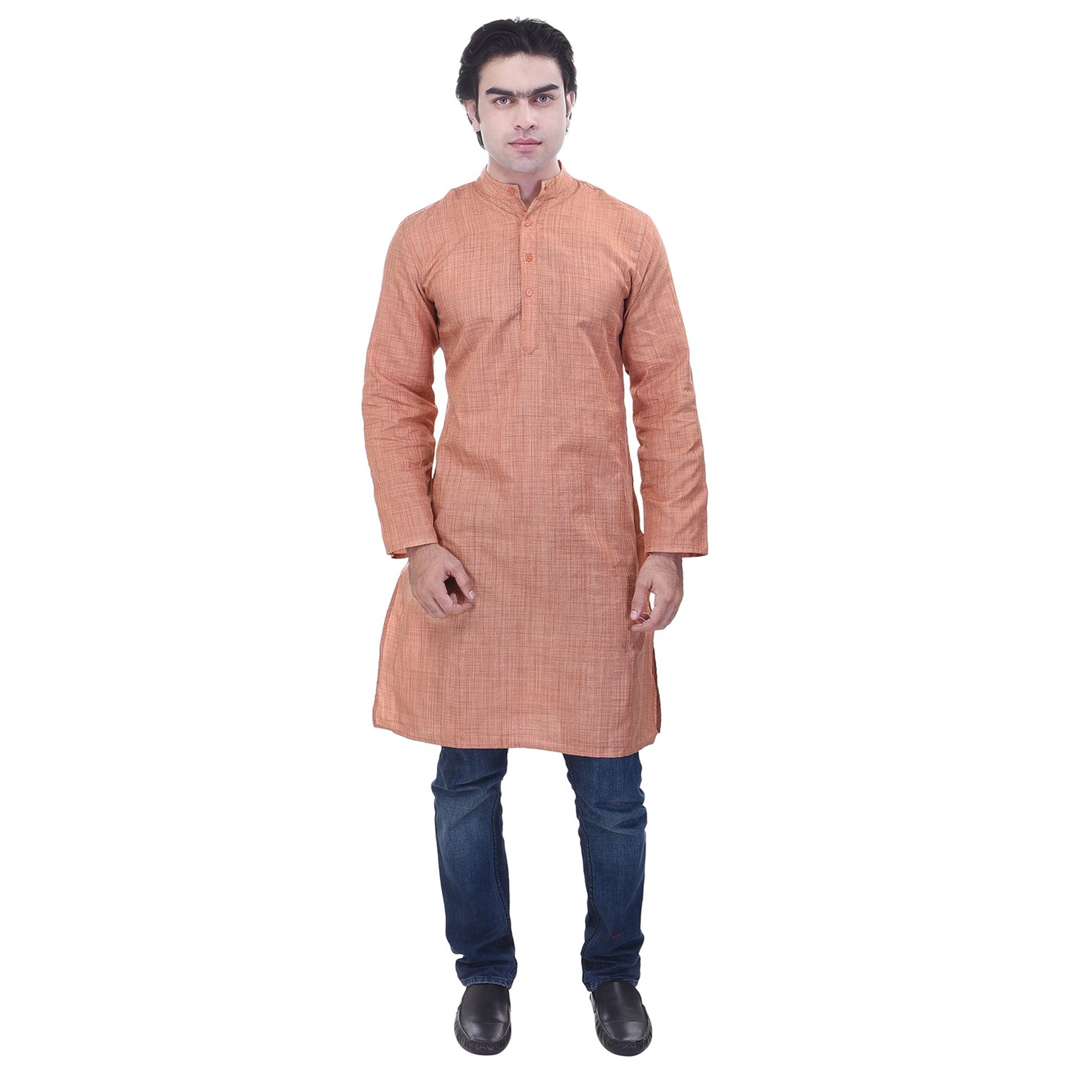 Men Art Silk Long Kurta