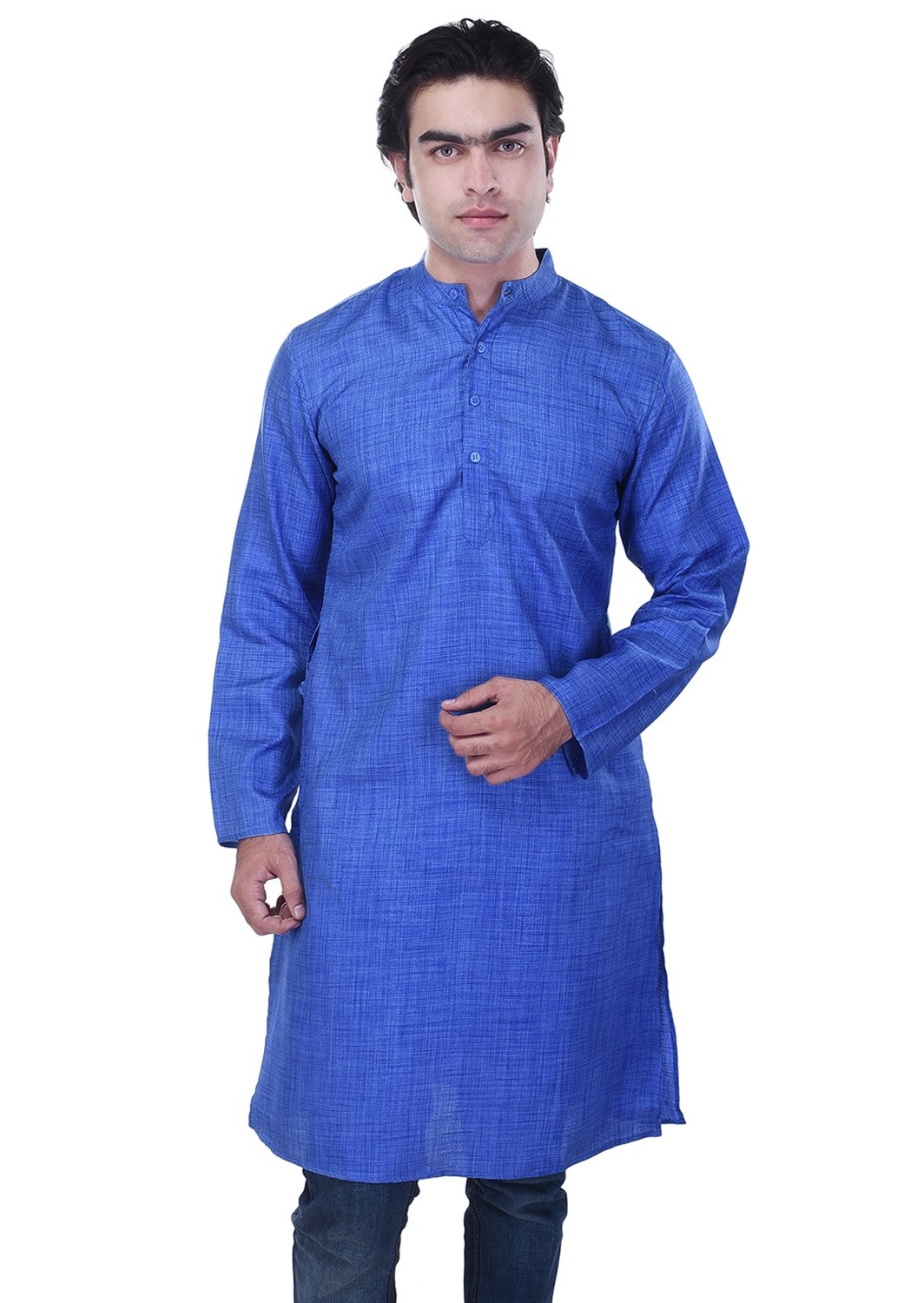 Men Art Silk Long Kurta