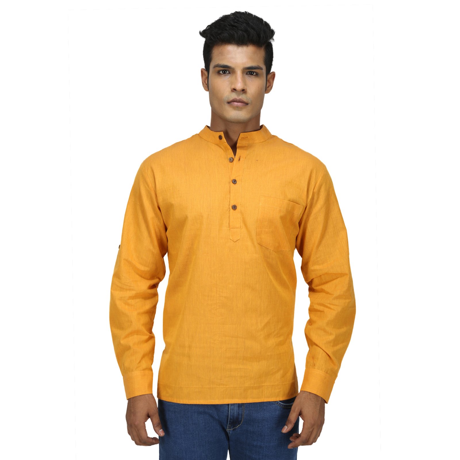 Men Cotton Short Kurta