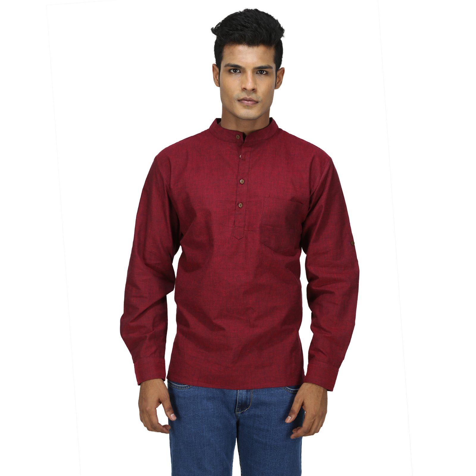 Men Cotton Short Kurta