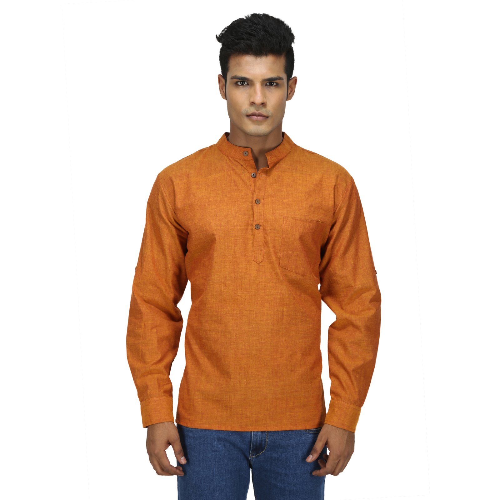 Men Cotton Short Kurta