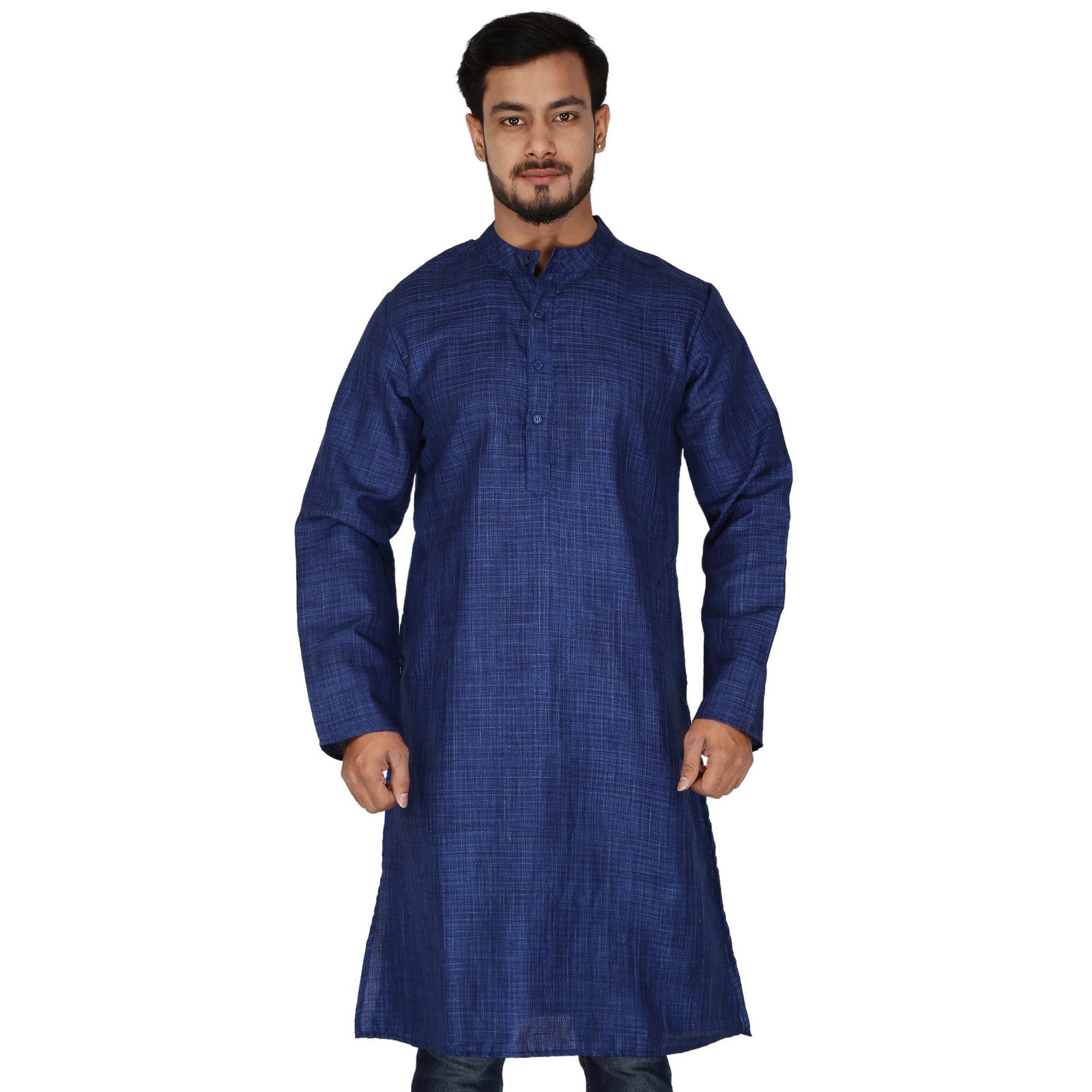 Men Art Silk Long Kurta