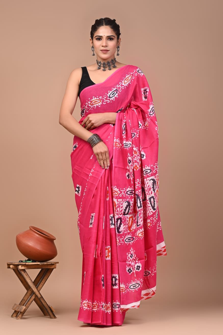 Cotton Printed Saree