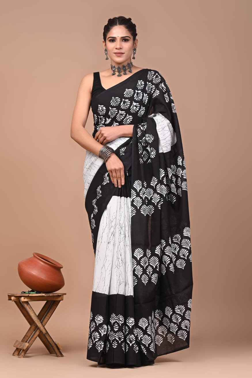 Cotton Printed Saree