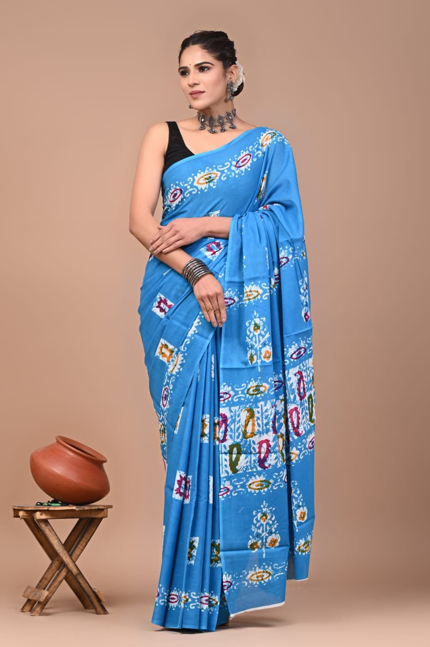 Cotton Printed Saree
