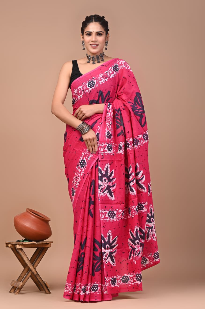 Cotton Printed Saree