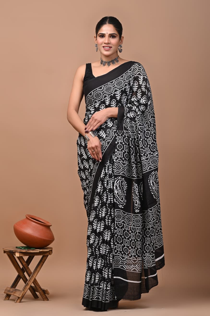 Cotton Printed Saree