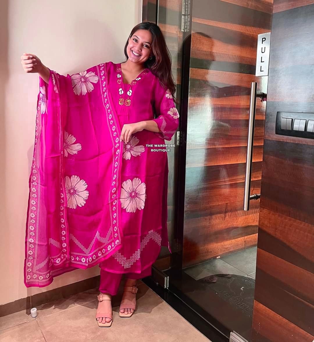 Cotton Printed Stitched Suit Set