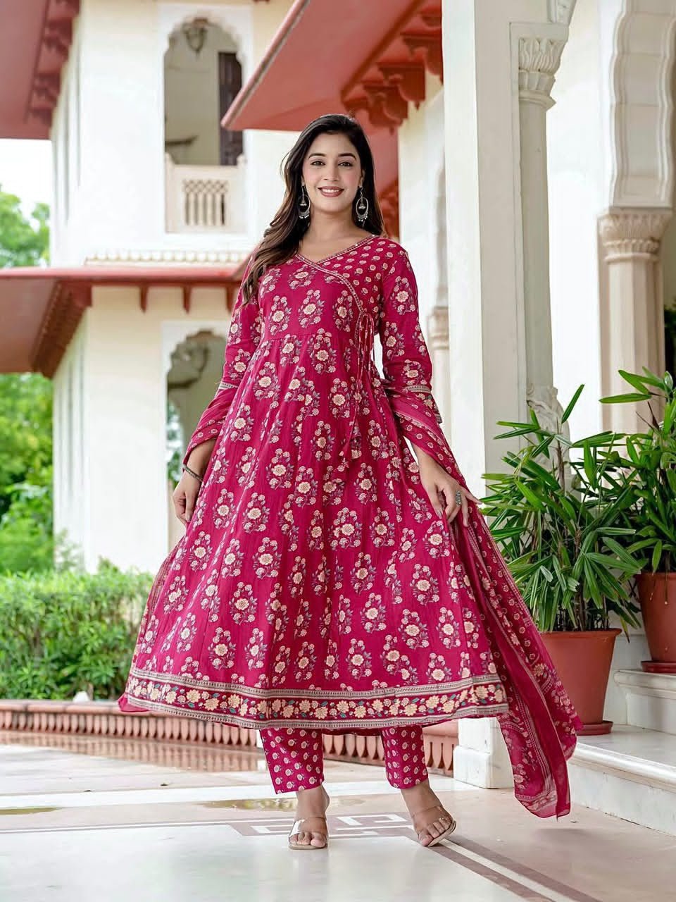 Cotton Printed Stitched Suit Set