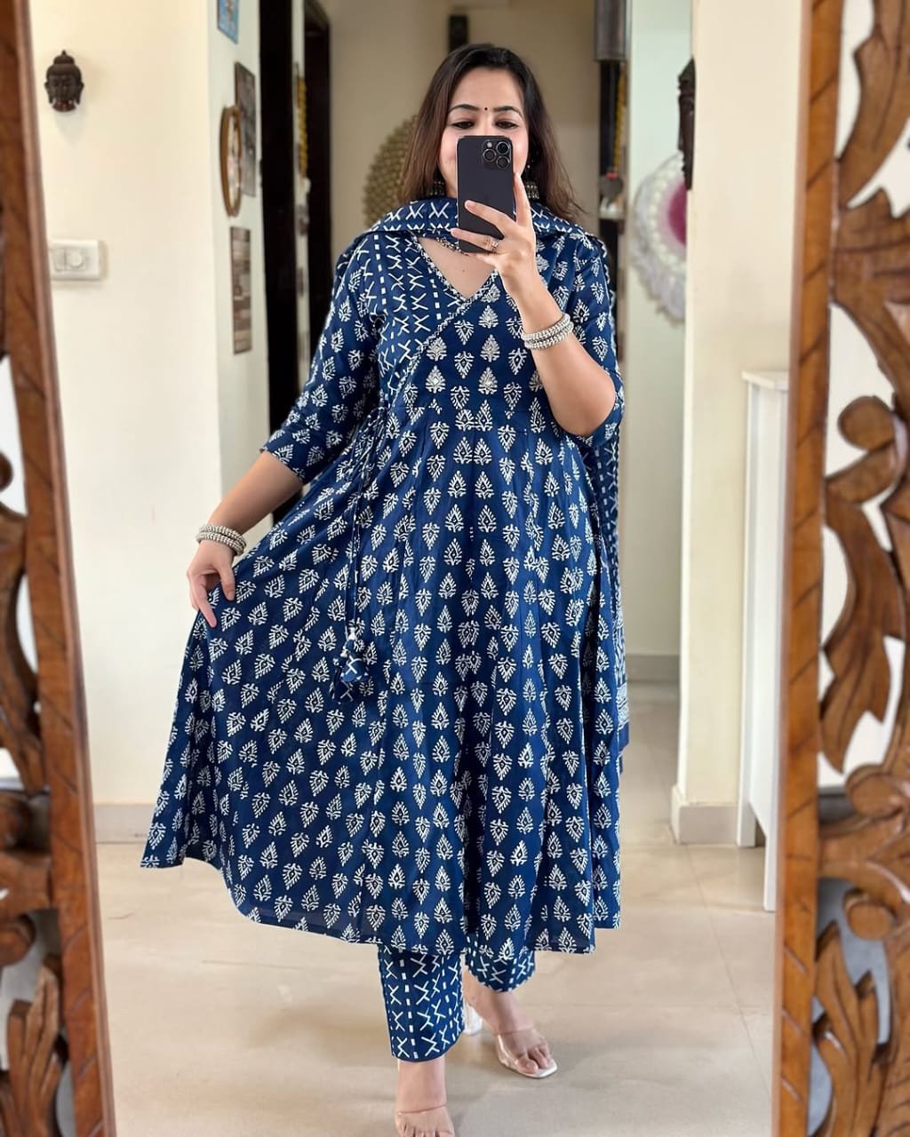 Cotton Printed Stitched Suit Set