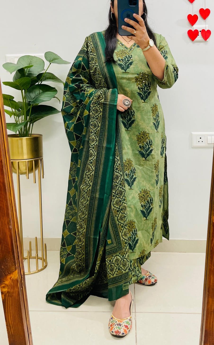 Cotton Printed Stitched Suit Set